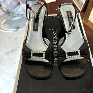 Jennifer Moore Heels with rhinestones